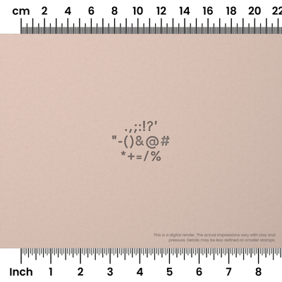 Arvo | Symbol Stamp Sets - Ceramind® Tools