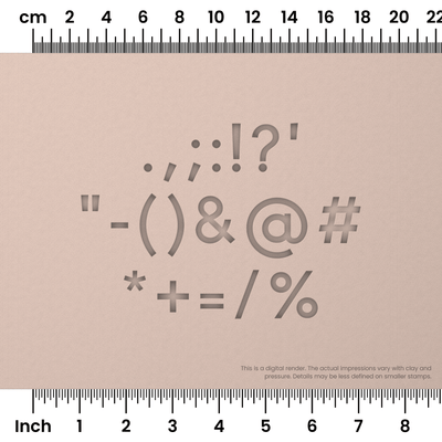 Arvo | Symbol Stamp Sets - Ceramind® Tools