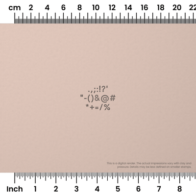 Arvo | Symbol Stamp Sets - Ceramind® Tools
