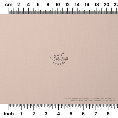 Arvo | Symbol Stamp Sets - Ceramind® Tools