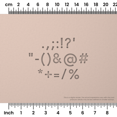 Arvo | Symbol Stamp Sets - Ceramind® Tools