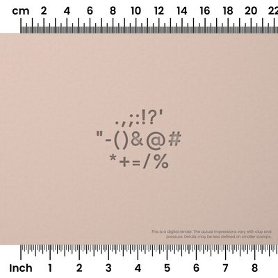 Arvo | Symbol Stamp Sets - Ceramind® Tools