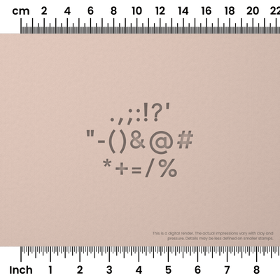Arvo | Symbol Stamp Sets - Ceramind® Tools