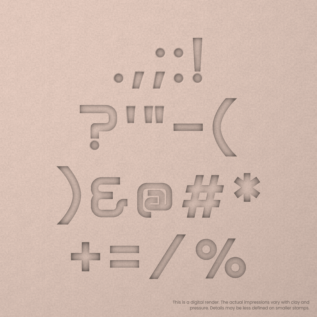 Audiowide | Font Rail Stamp Sets | Letters, Numbers, and Symbols - Ceramind® Tools