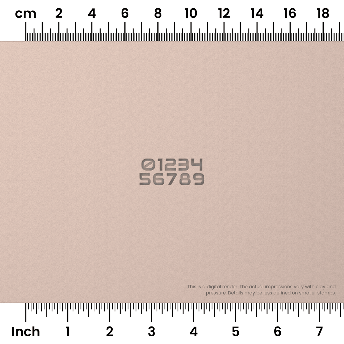 Audiowide | Number Stamp Sets - Ceramind® Tools