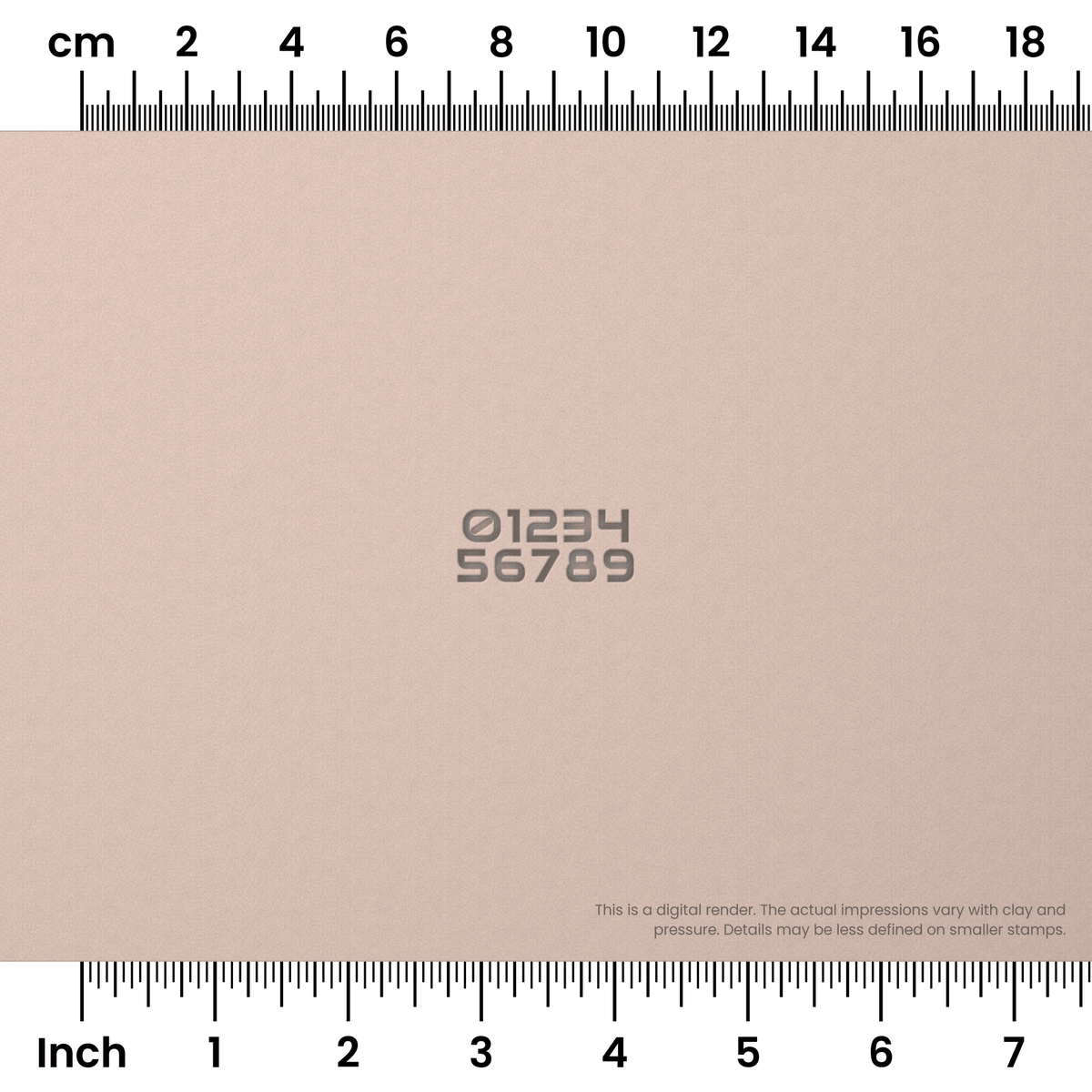 Audiowide | Number Stamp Sets - Ceramind® Tools