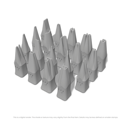 Audiowide | Symbol Stamp Sets - Ceramind® Tools