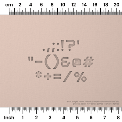 Audiowide | Symbol Stamp Sets - Ceramind® Tools