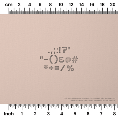 Audiowide | Symbol Stamp Sets - Ceramind® Tools