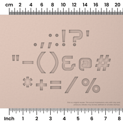 Audiowide | Symbol Stamp Sets - Ceramind® Tools