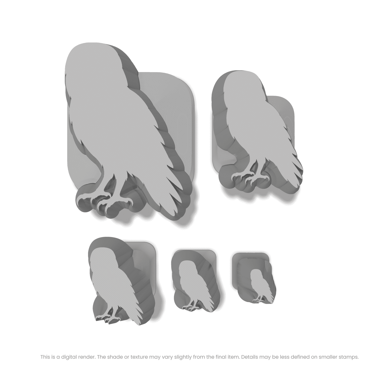 Barn Owl Stamps - Ceramind® Tools