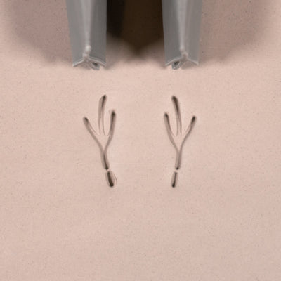 Fågelfötter Stämplar - Medium - Stil 1 - Ceramind® Tools