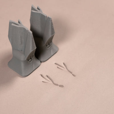 Fågelfötter Stämplar - Medium - Stil 1 - Ceramind® Tools