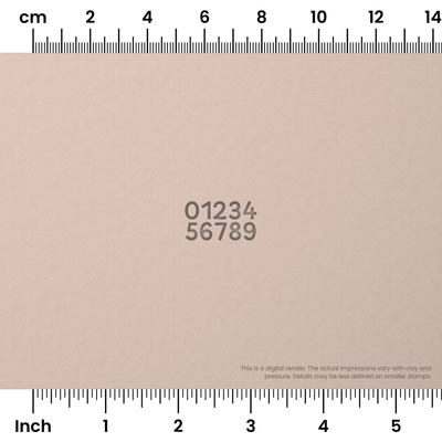 Borel | Number Stamp Sets - Ceramind® Tools