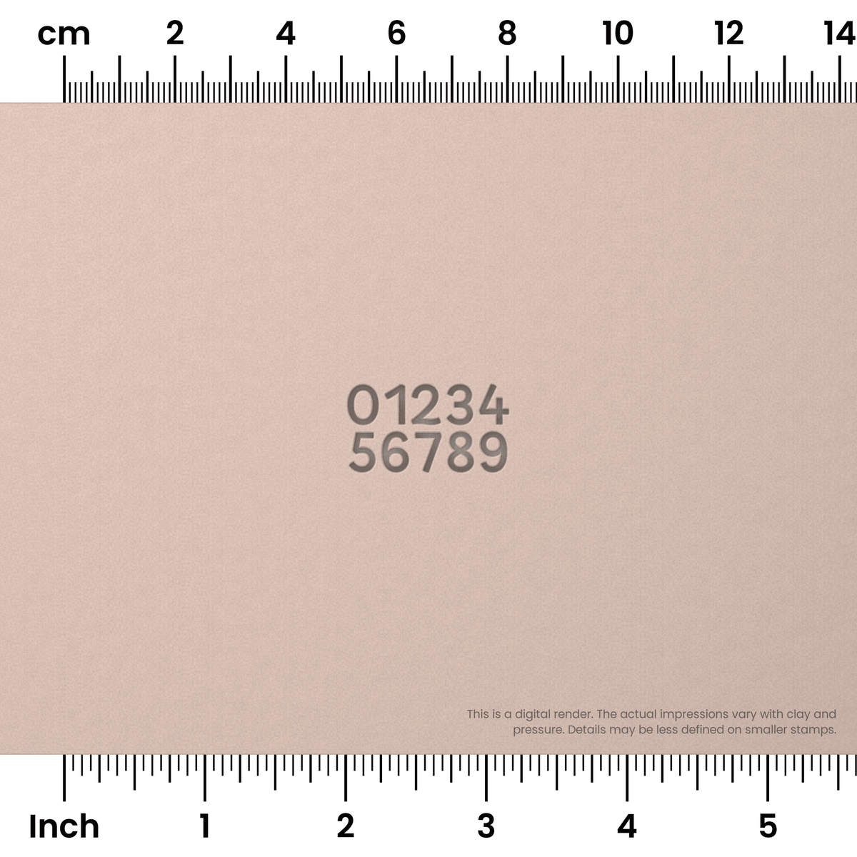 Borel | Number Stamp Sets - Ceramind® Tools