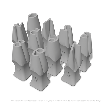 Borel | Number Stamp Sets - Ceramind® Tools