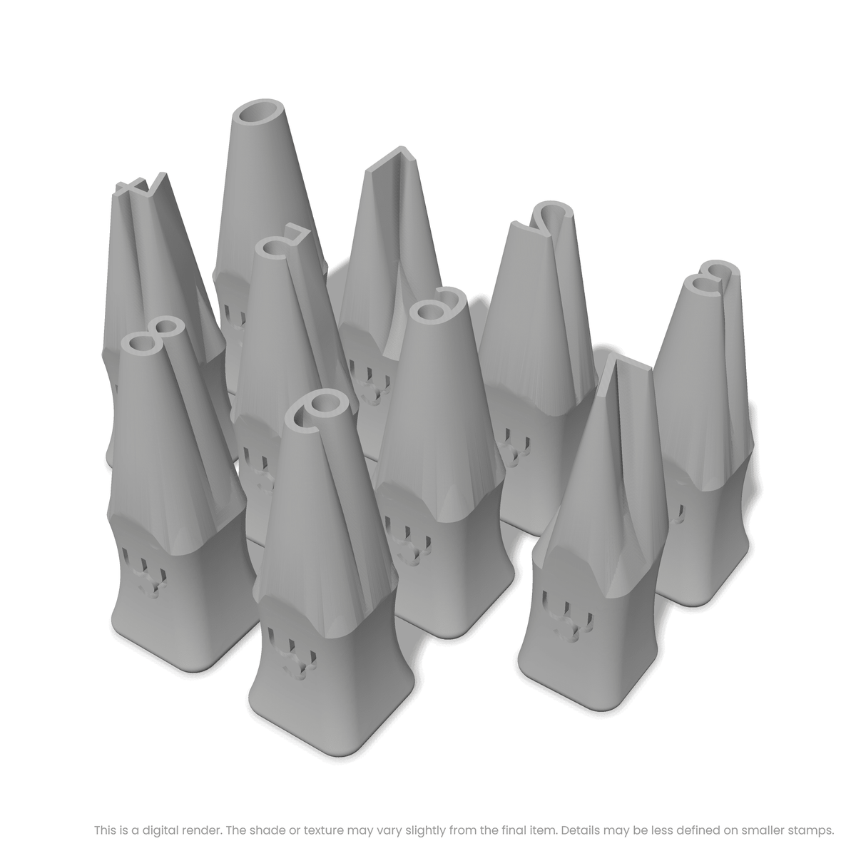 Borel | Number Stamp Sets - Ceramind® Tools