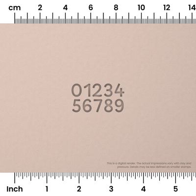 Borel | Number Stamp Sets - Ceramind® Tools