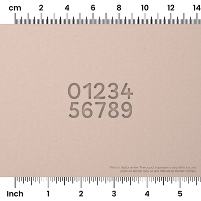 Borel | Number Stamp Sets - Ceramind® Tools