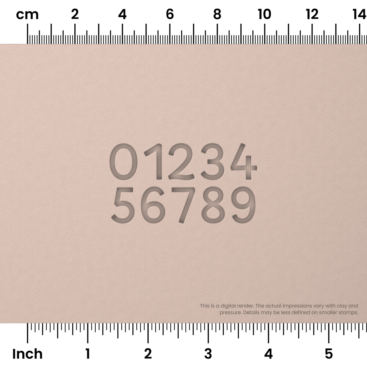 Borel | Number Stamp Sets - Ceramind® Tools