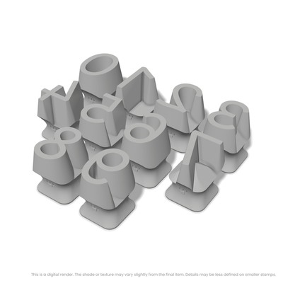 Borel | Number Stamp Sets - Ceramind® Tools
