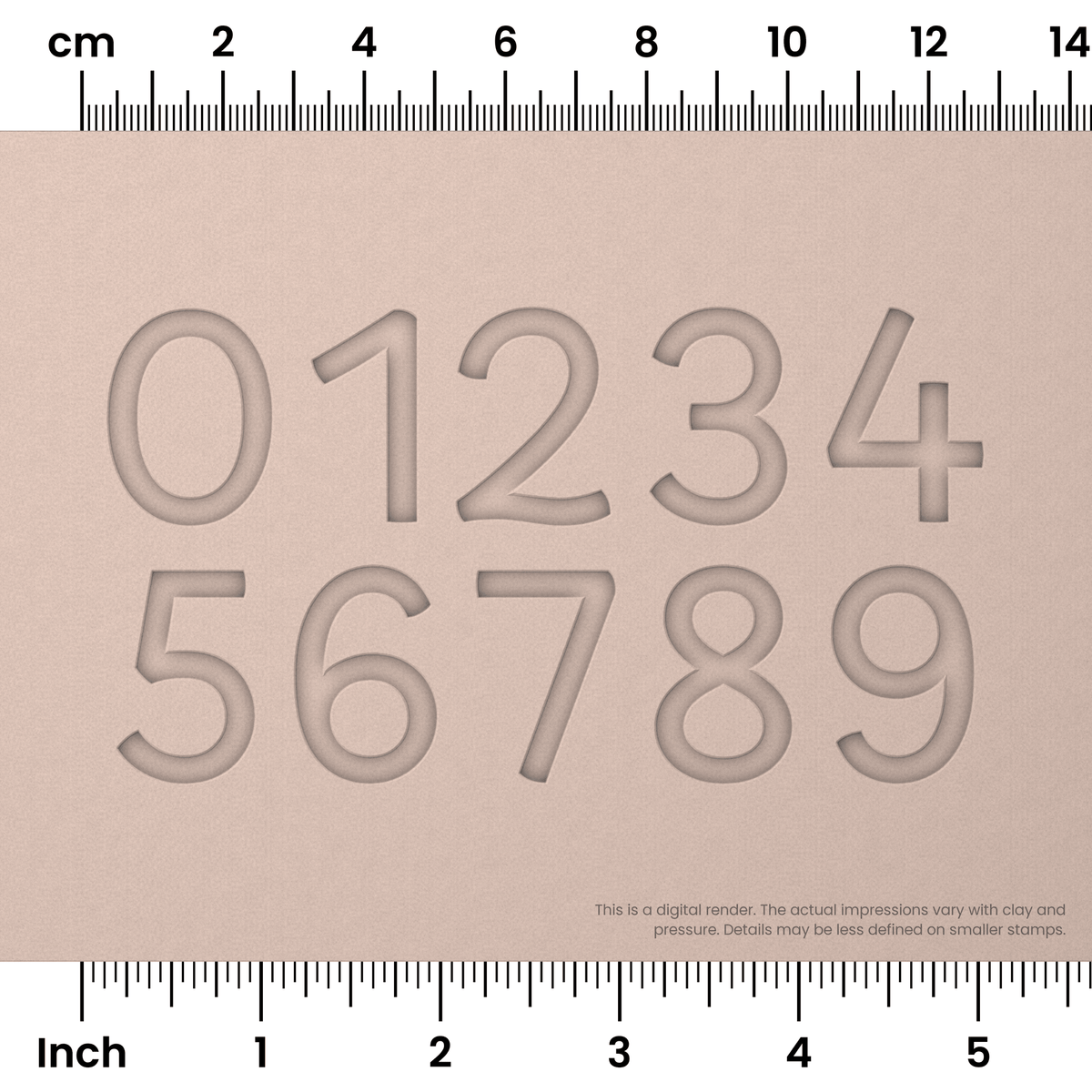 Borel | Number Stamp Sets - Ceramind® Tools