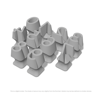 Borel | Number Stamp Sets - Ceramind® Tools
