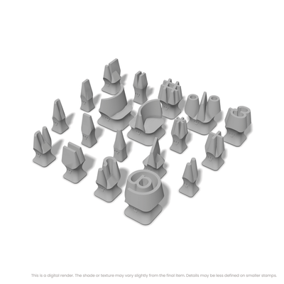 Borel | Symbol Stamp Sets - Ceramind® Tools