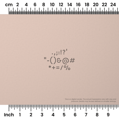 Borel | Symbol Stamp Sets - Ceramind® Tools