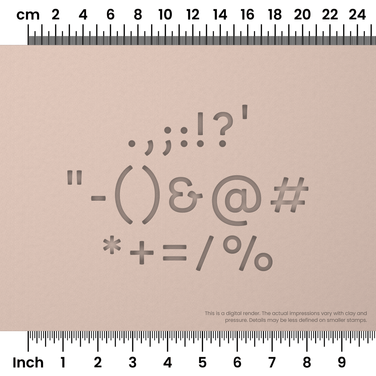 Borel | Symbol Stamp Sets - Ceramind® Tools
