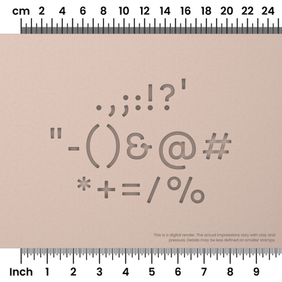 Borel | Symbol Stamp Sets - Ceramind® Tools