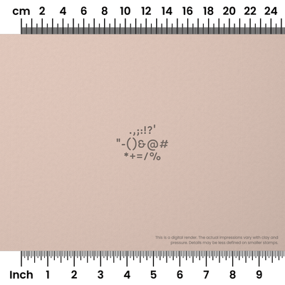 Borel | Symbol Stamp Sets - Ceramind® Tools