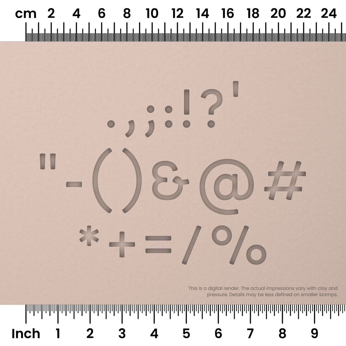 Borel | Symbol Stamp Sets - Ceramind® Tools