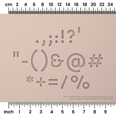 Borel | Symbol Stamp Sets - Ceramind® Tools