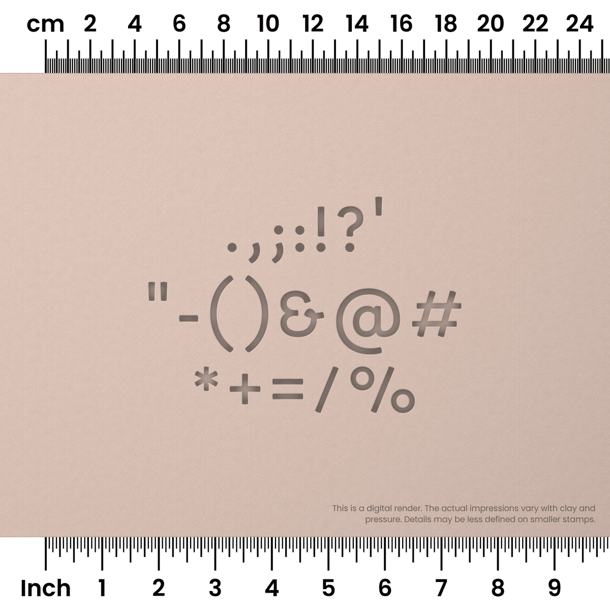 Borel | Symbol Stamp Sets - Ceramind® Tools