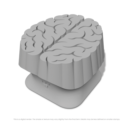 Brain (Top View) Stamps - Ceramind® Tools