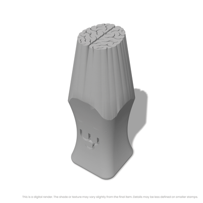 Brain (Top View) Stamps - Ceramind® Tools