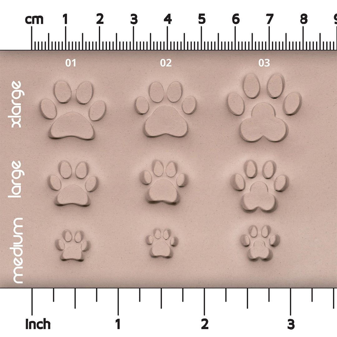 Cat Paw Stamps - Ceramind® Tools