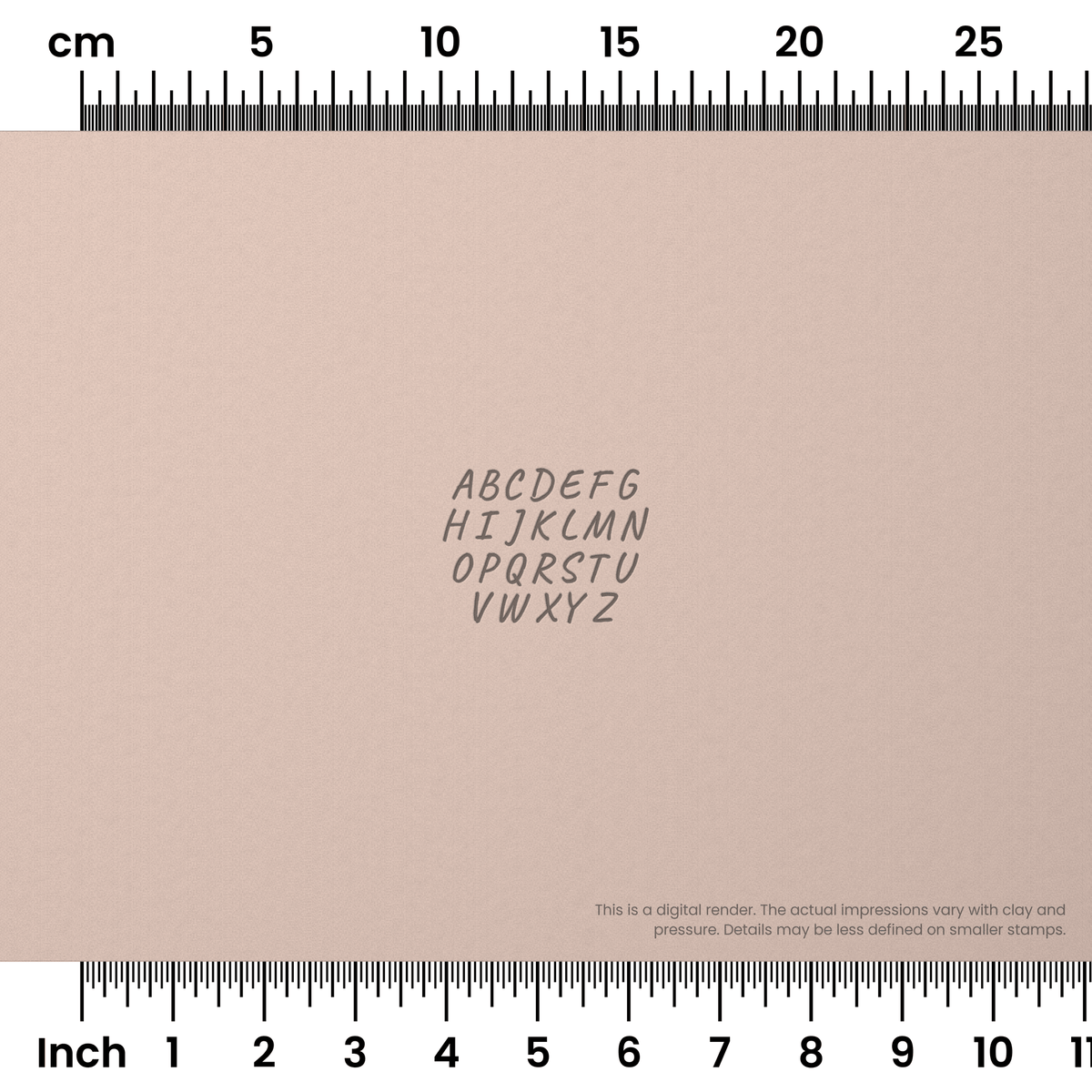 Caveat | All Caps | Alphabet Stamp Sets - Ceramind® Tools