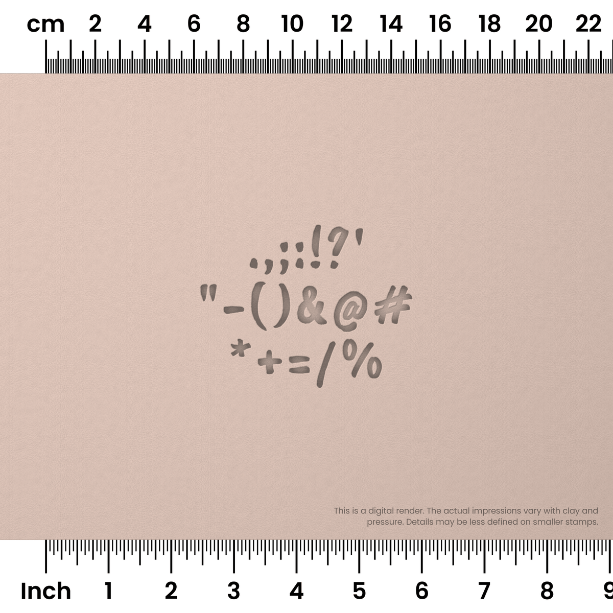 Caveat Brush | Symbol Stamp Sets - Ceramind® Tools