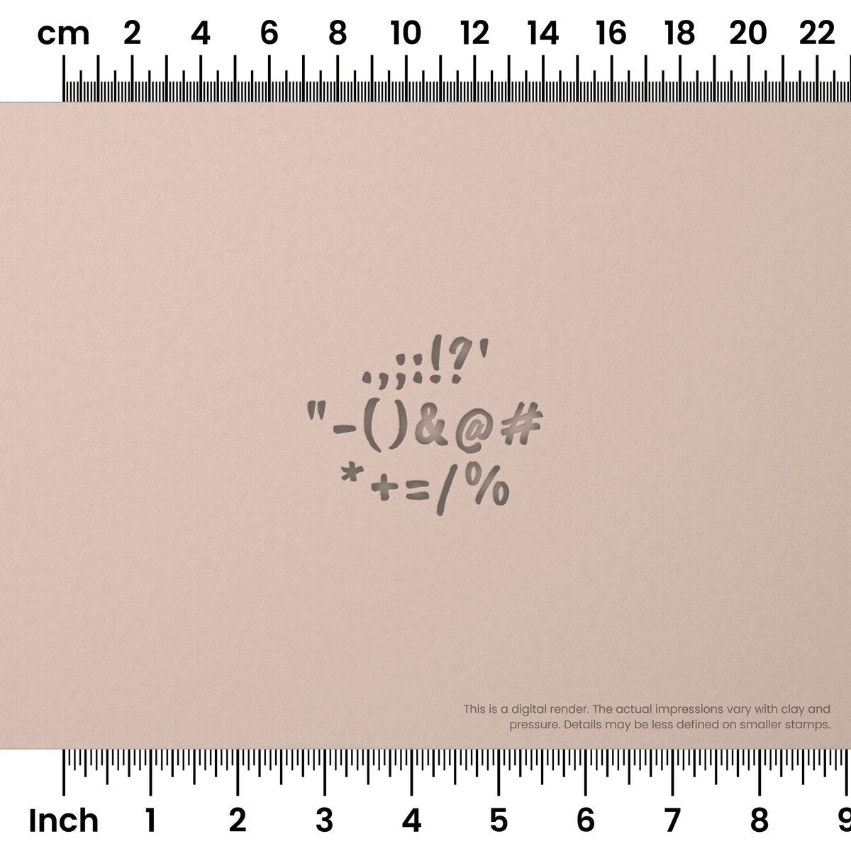 Caveat Brush | Symbol Stamp Sets - Ceramind® Tools