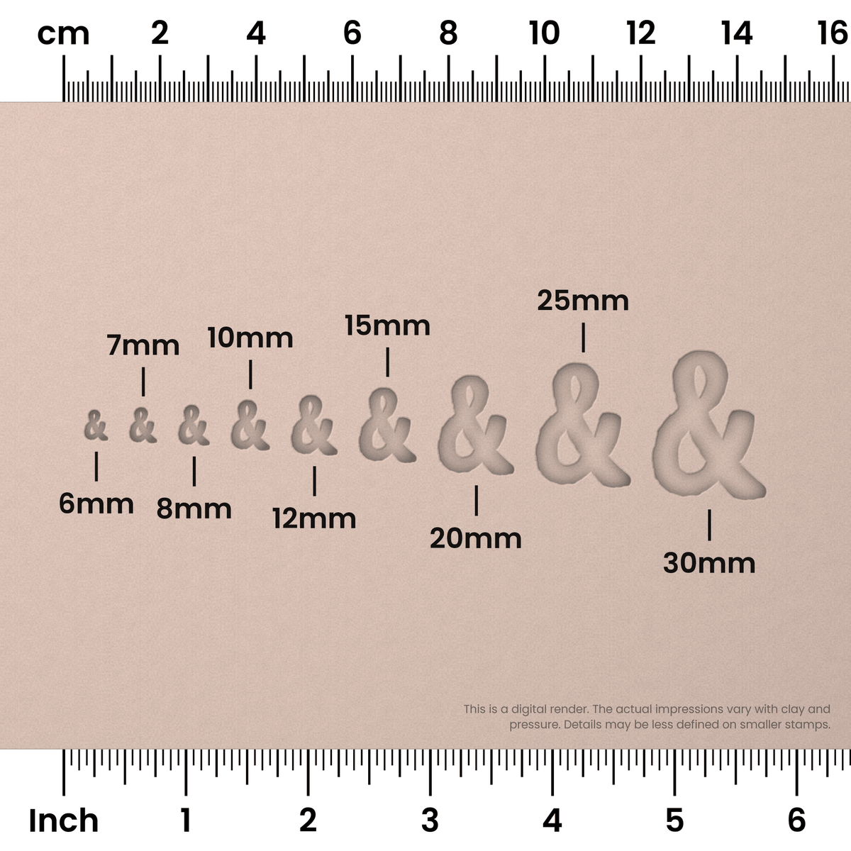 Caveat Brush | Symbol Stamp Sets - Ceramind® Tools
