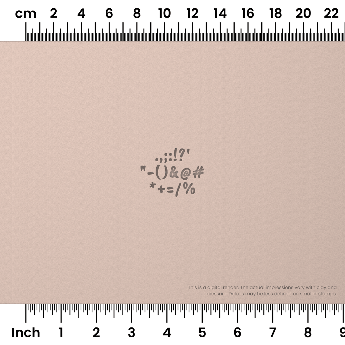 Caveat Brush | Symbol Stamp Sets - Ceramind® Tools