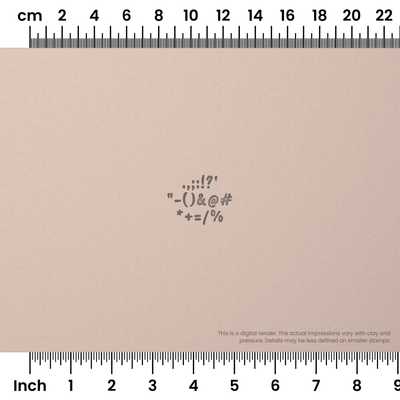 Caveat Brush | Symbol Stamp Sets - Ceramind® Tools