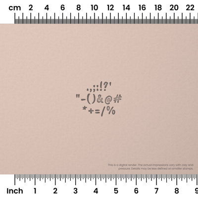 Caveat Brush | Symbol Stamp Sets - Ceramind® Tools