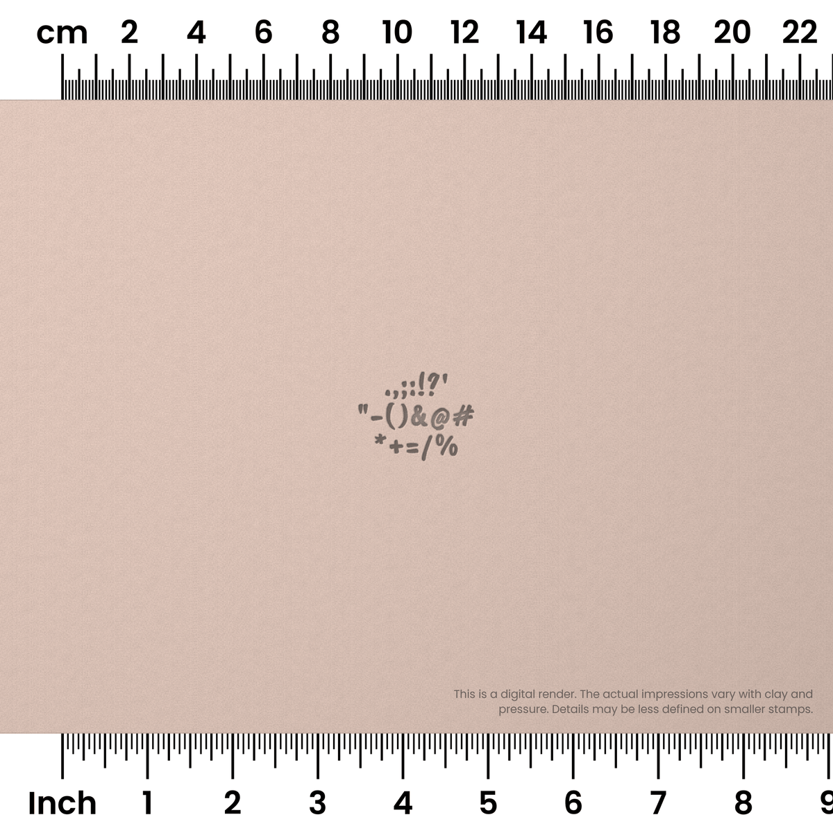 Caveat Brush | Symbol Stamp Sets - Ceramind® Tools