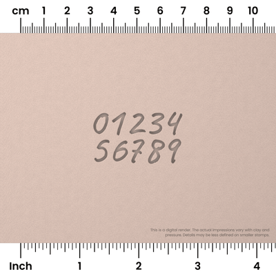 Caveat | Number Stamp Sets - Ceramind® Tools