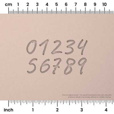 Caveat | Number Stamp Sets - Ceramind® Tools
