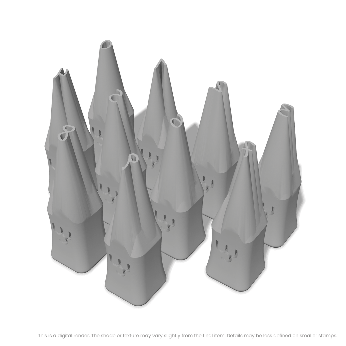 Caveat | Number Stamp Sets - Ceramind® Tools