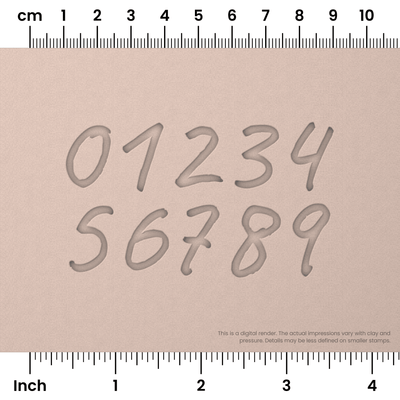 Caveat | Number Stamp Sets - Ceramind® Tools